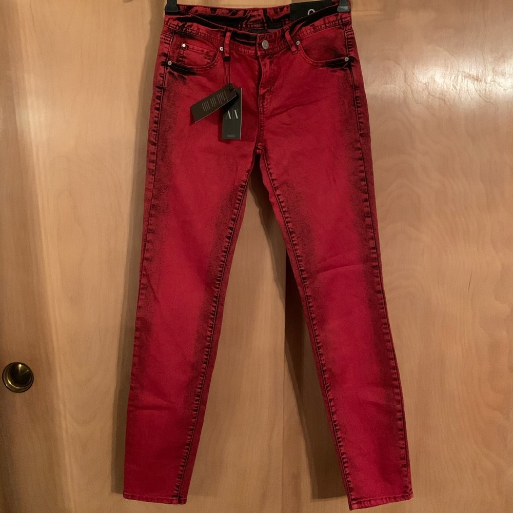 Armani Exchange J20 super skinny jeans.stretch denim